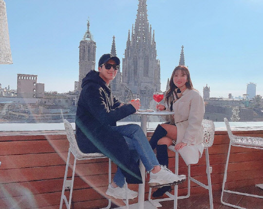 이보미 신혼여행 (사진=이보미 인스타그램 캡처)